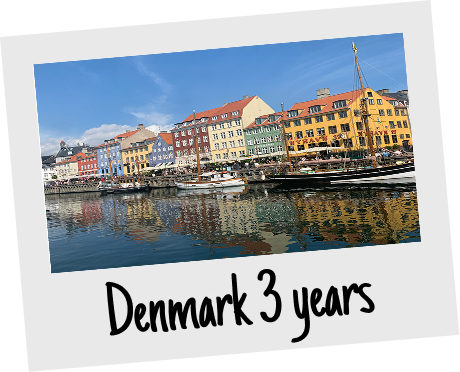 Denmark, 3 years