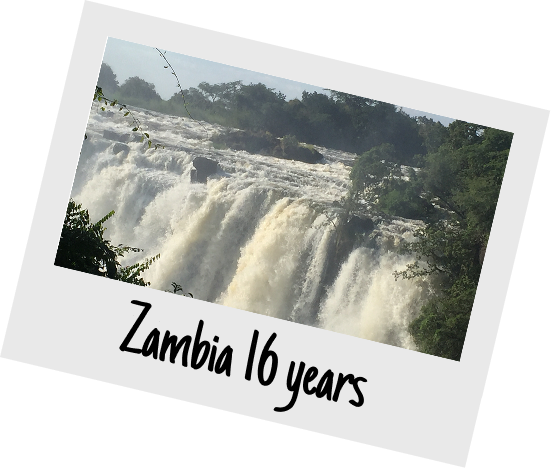 Zambia, 16 years